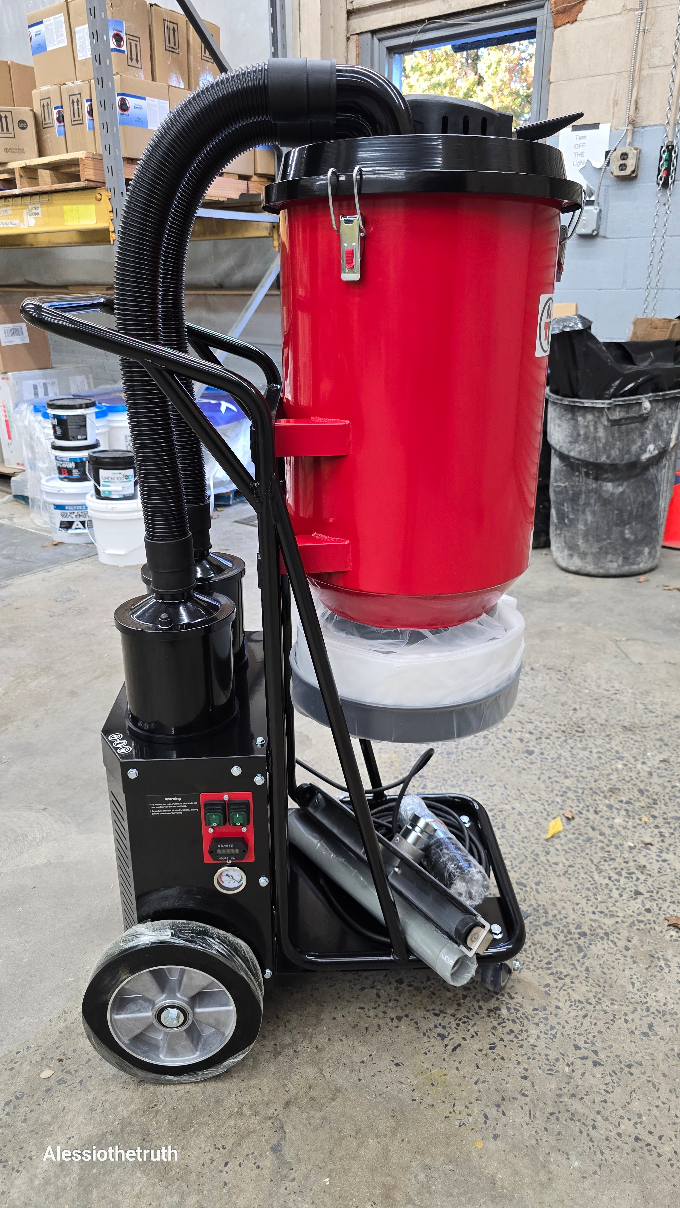 Industrial Vacuum for High-Efficiency Dust Extraction – F26 HEPA Dust ...