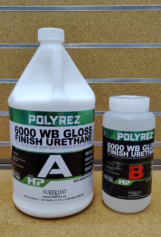 POLYREZ 6000 WB Polyurethane GLOSS