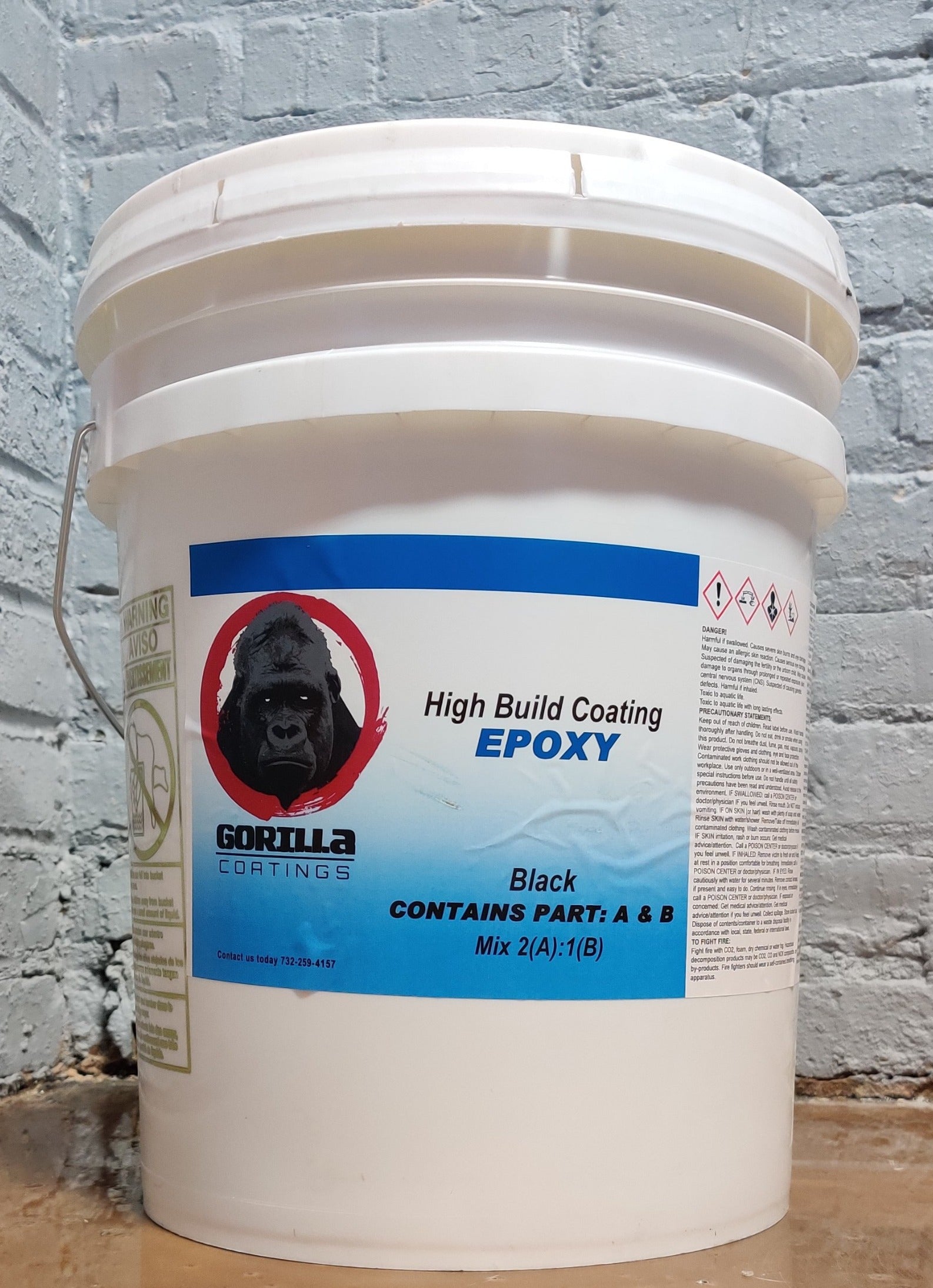 Gorilla Coatings NP707 High Build 100% solids Epoxy Coating